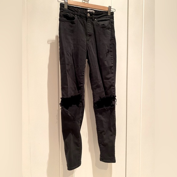 Acne Studios Skinny Fit Distressed Jeans - Picture 1 of 6